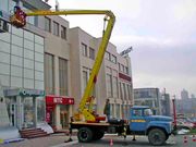 Аренда автовышки Услуги автовышек